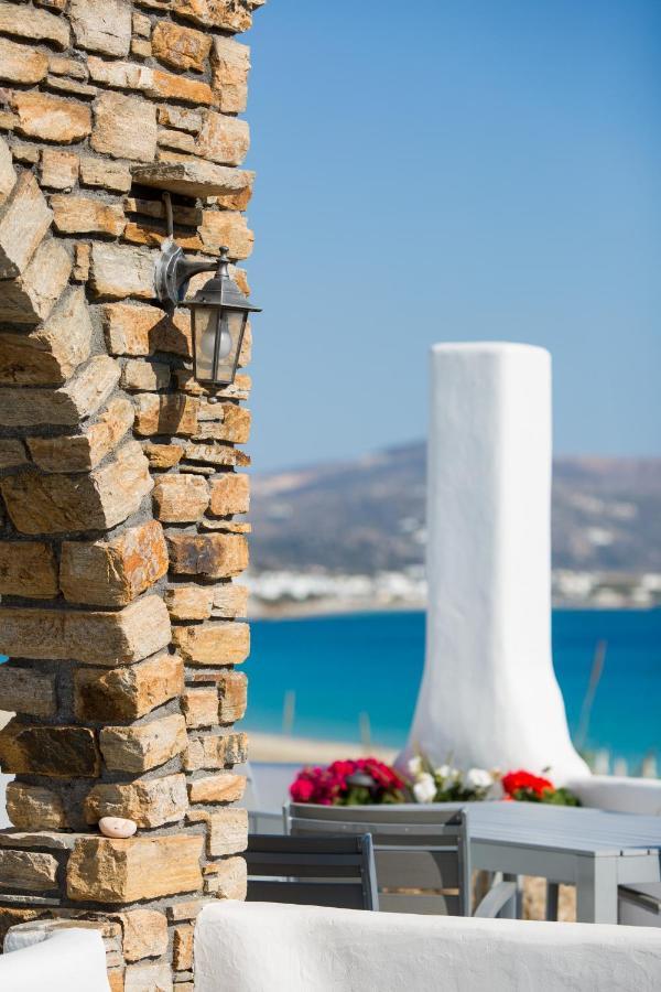 Naxian Riviera Exclusive Seafront Suites, Junior Suite Agios Prokopios  Dış mekan fotoğraf