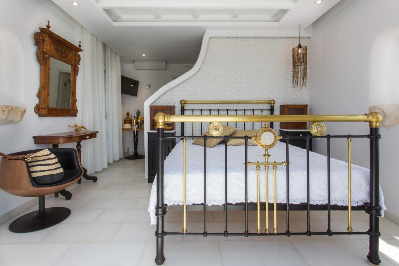 Naxian Riviera Exclusive Seafront Suites, Junior Suite Agios Prokopios  Dış mekan fotoğraf