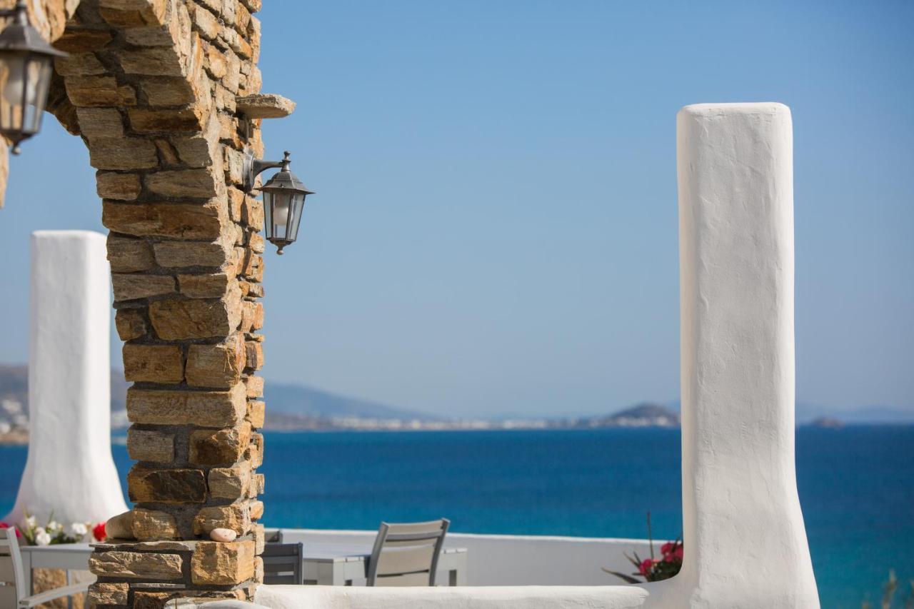 Naxian Riviera Exclusive Seafront Suites, Junior Suite Agios Prokopios  Dış mekan fotoğraf