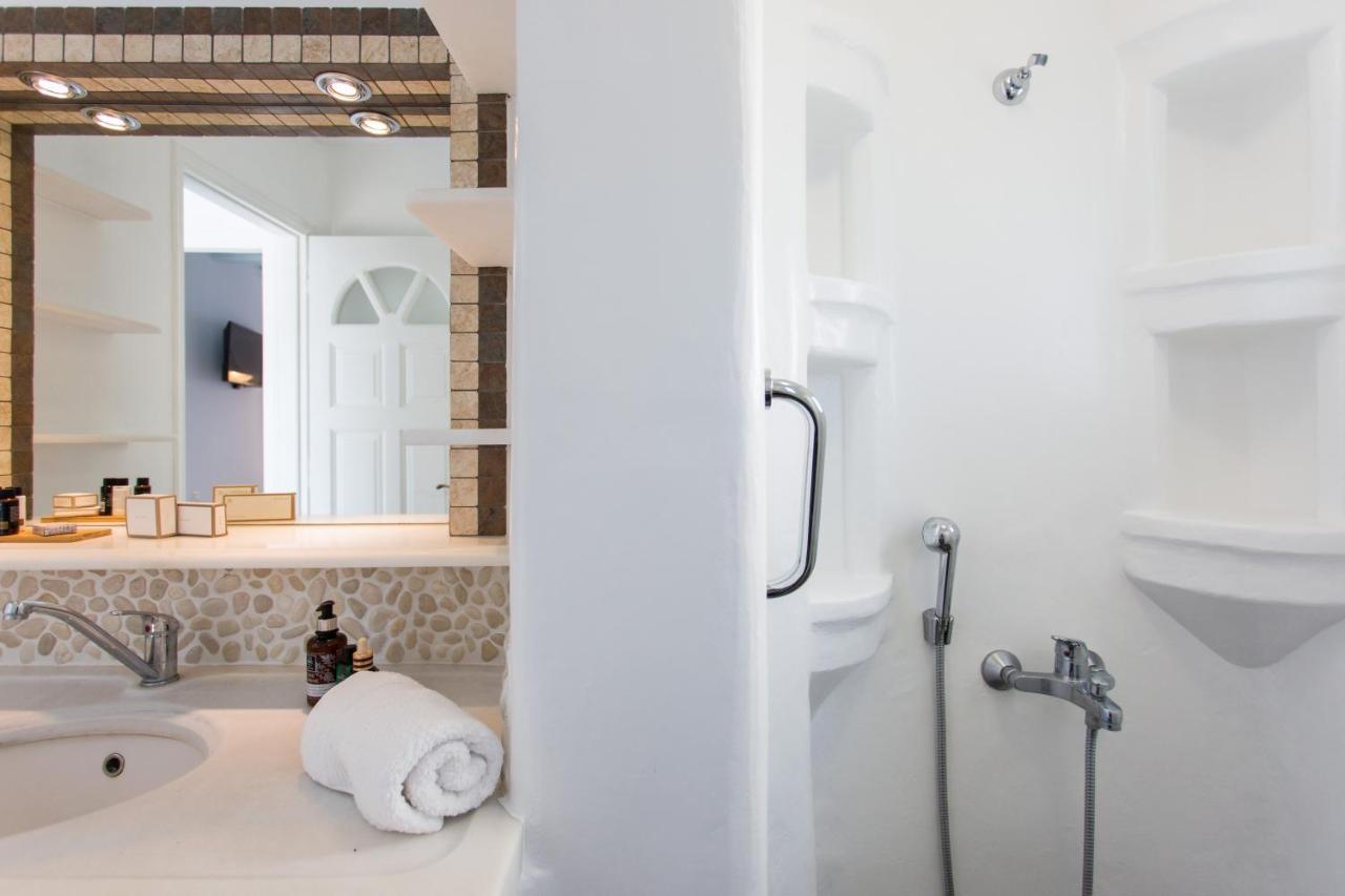 Naxian Riviera Exclusive Seafront Suites, Junior Suite Agios Prokopios  Dış mekan fotoğraf